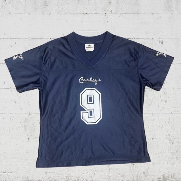 Cowboys For Her Tops - Y2K Cowboys for Her Tony Romo Dallas Cowboys NFL Jersey Size Medium